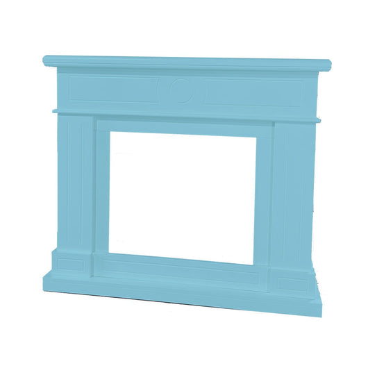 Mpc Cornice Camino Lipari Turchese Blu Turchese Cornice Caminetti Lipari Blu Turchese Per Bruciatore Elettrico Caminetto Vulcano o Bruciatore Esistente In Legno Mdf Ideale Per Tutti Gli Ambienti