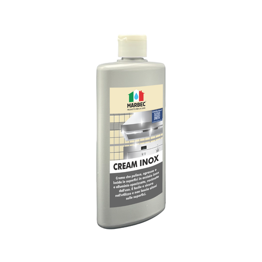 Crema Lucidante per la Pulizia dell'Acciaio Inox CREAM INOX