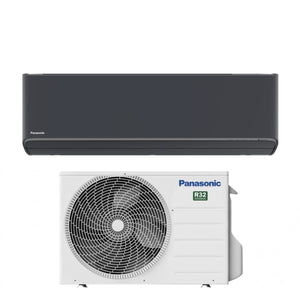 Climatizzatore Condizionatore Panasonic Inverter Serie Etherea Dark 9000 Btu CS-XZ25XKEW-H R-32 Wi-Fi Integrato Colore Grigio Grafite