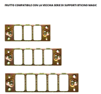 Interruttore luminoso serie civile faeg 10 ampere bianco