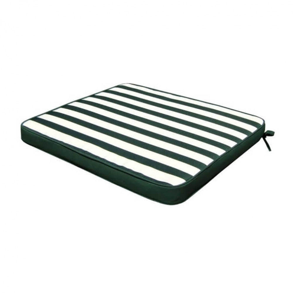 Cuscino Real Seduta 39x39x4 cm in Poliestere Verde