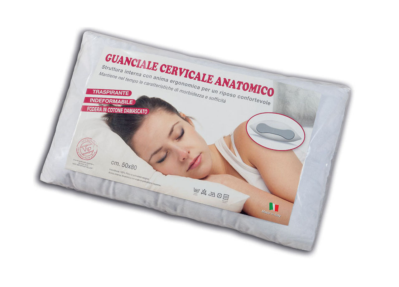 Cuscino Guanciale Da Letto Anatomico Cervicale