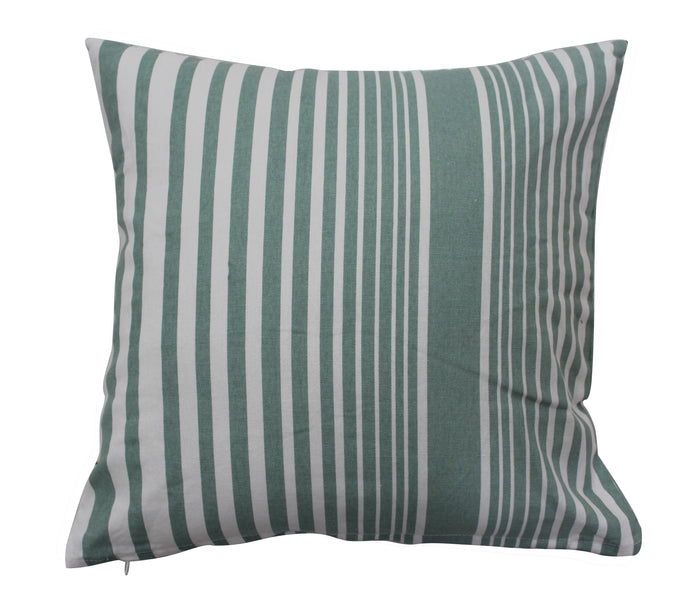 TESS-HOME COLLECTION N.4 cuscini arredo 40x40 con federa Stripe pastel blue