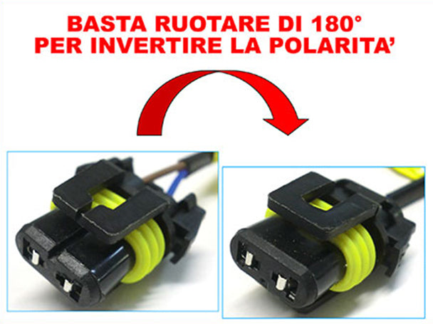 Cablaggio Indipendente H4 Bixenon Universale Doppia Polarita X Macchina Giapponese e Europea