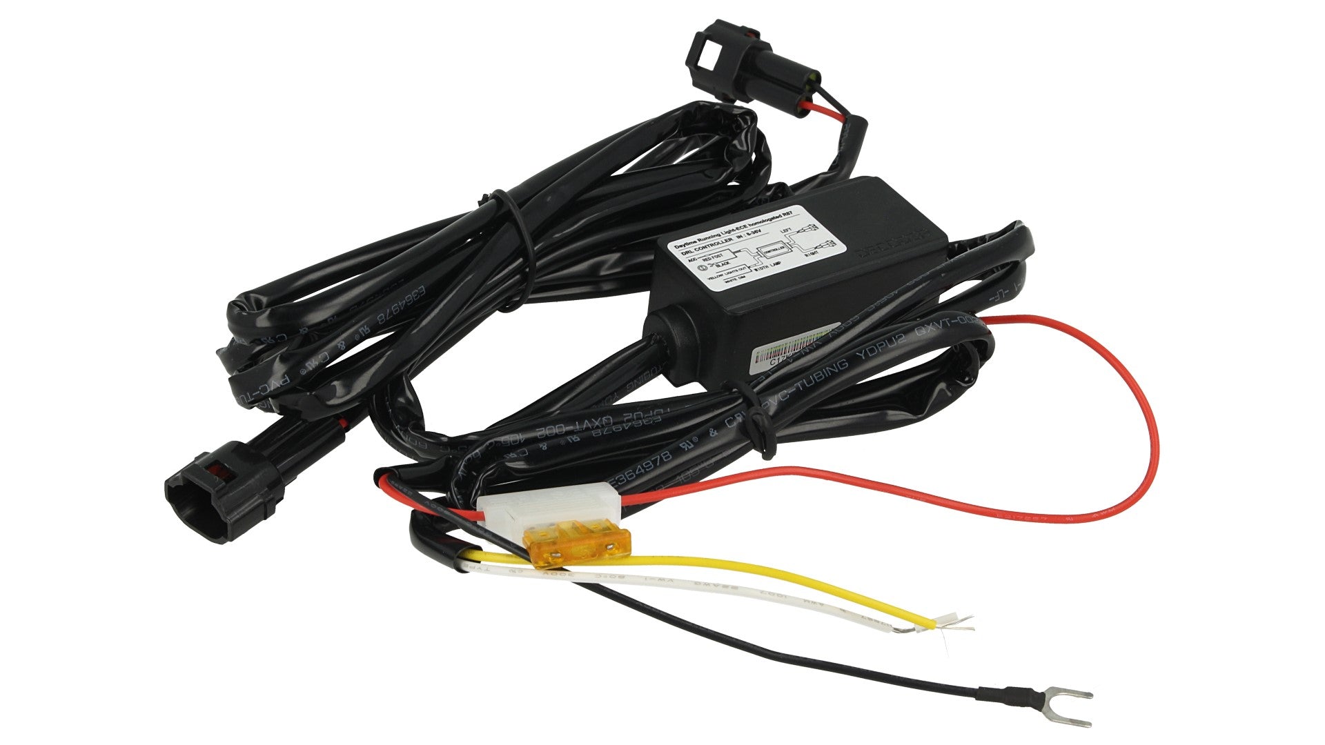 Cablaggio Rele Con Fusibile Per Luci Diurne Led DRLs 12V 24V 5X2W Compatibile Con DL5151