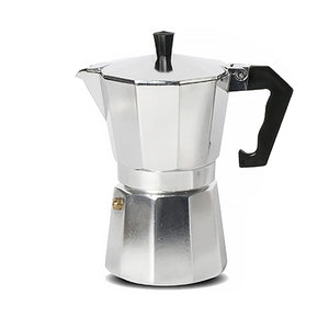 Caffettiera Moka in Alluminio 9 Tazze Alta 19cm