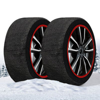 Calze Da Neve per Auto Elettriche SUV 4X4 Camper Caravan Veicoli Commerciali Omologate EN 16662-1 Misura XXXL