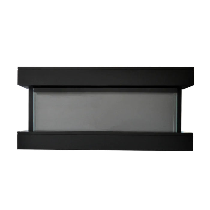 Caminetto elettrico ALARO NERO TEMPO STYLE con cornice di legno effetto fuoco 3 colorazioni 750 - 1.500 W