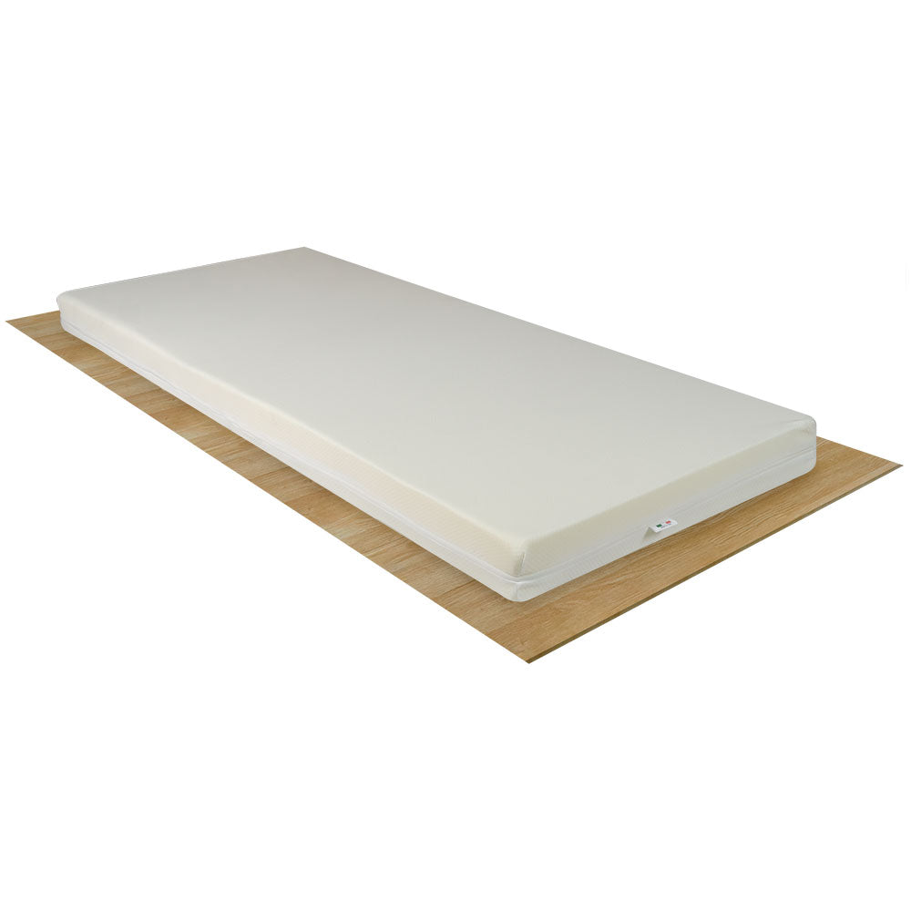 Kit materasso H11 in waterfoam Canada, rete ortopedica e cuscino in fiocco in regalo singolo 80x190- Comprarredo