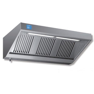 Cappa 120x90x45 acciaio inox Snack motore luci variatore regolatore cucina ristorante RS7248