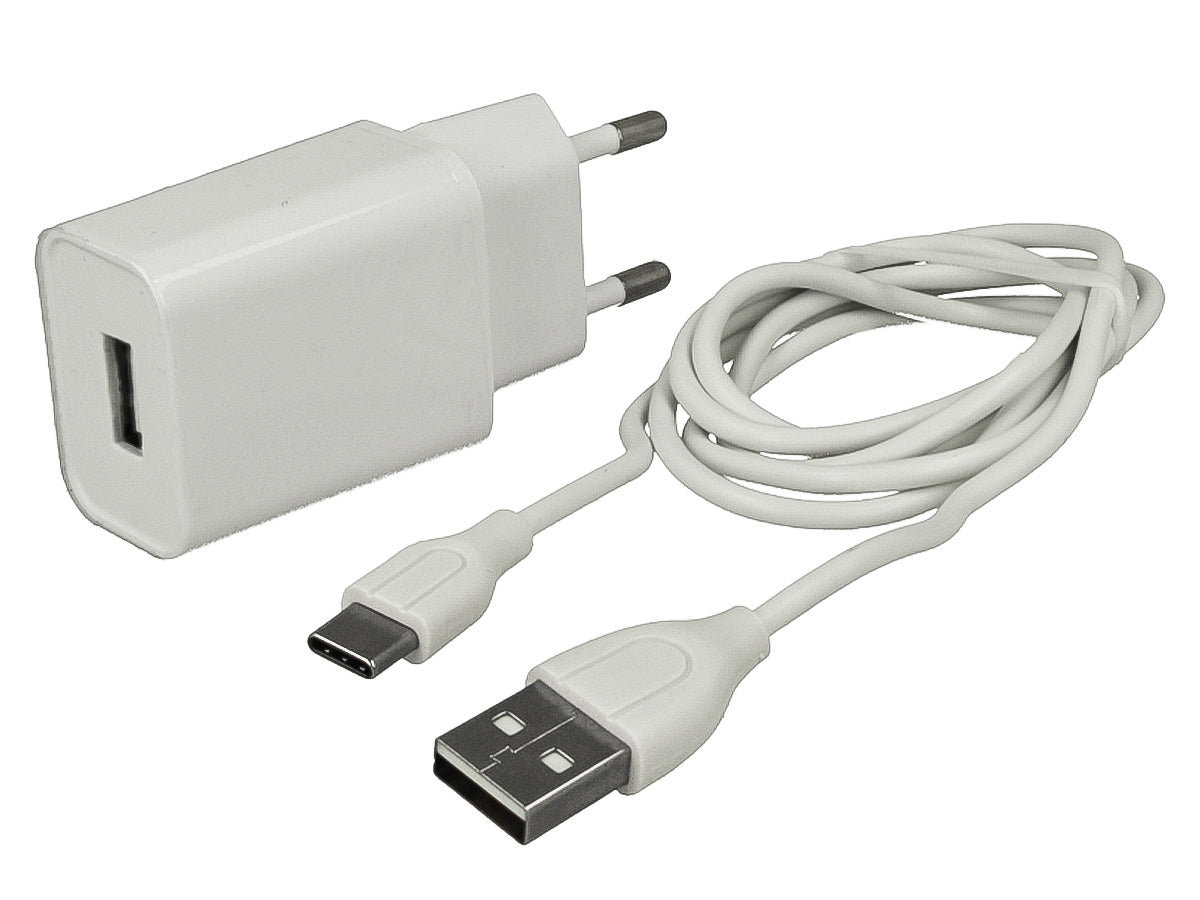 Caricabatterie Con Cavo USB C 5V 2A Ricarica Veloce Per Smartphone Android