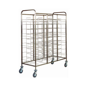 Carrello porta vassoi servizio self service 30 vassoi universale RS0473