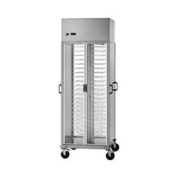 Carrello termico porta piatti refrigerato cm 75x78x203 RS0538