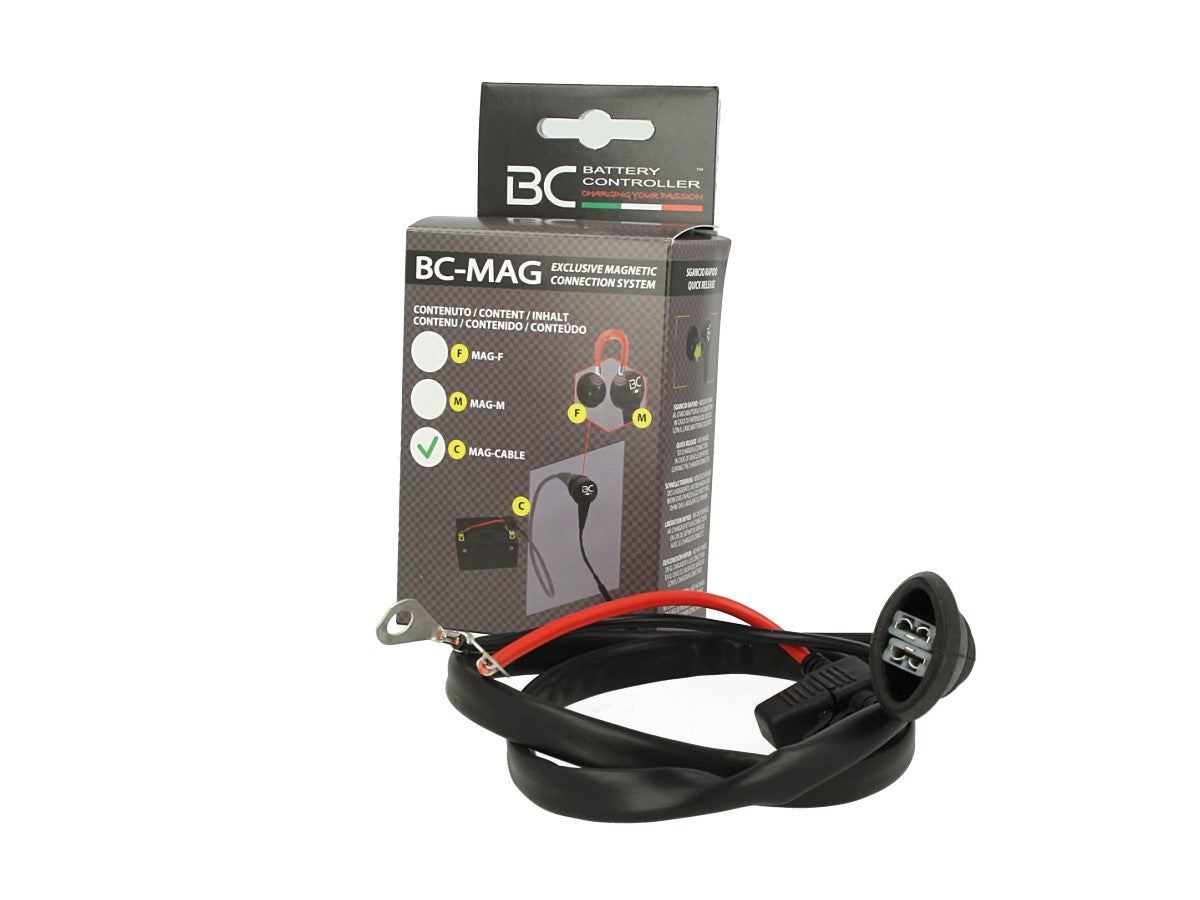 Cavo Batteria Mag-Cable Per BC MAG-F Con Filo Lunga 80cm 12V Massimo 15A Fusibile Incluso