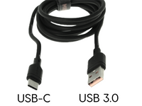 Cavo USB USB C 3A 1,5M Carica Veloce Nero