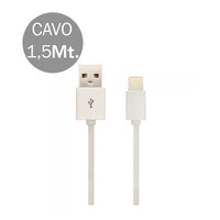 V-TAC VT-5552 Cavo per Iphone con Licenza MFI 1,5mt Colore Bianco - SKU 8453