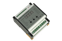 Centralina DMX Decoder Con Rail Guida DIN 4 Canali 12V 24V 5AX4 DMX701