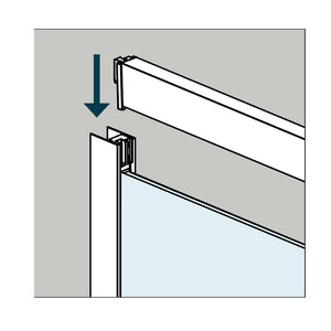 Box cabina doccia semicircolare circle due ante scorrevoli cristallo temprato *** misure 88-90x88-90xh195 trasparente...