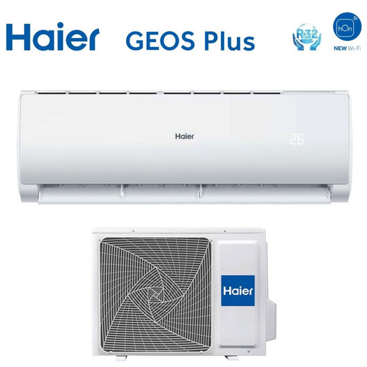 Climatizzatore Condizionatore Haier Inverter GEOS PLUS 12000 Btu AS35TAMHRA-C R-32 Wi-Fi Integrato Classe A++/A+