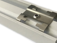 Clip Guida Gancio Metallo Per Fissaggio a Muro Del Profilato Alluminio Da Soffitto Luce Asimmetrica BA3315W