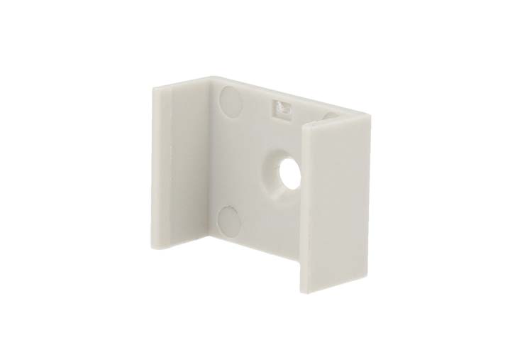 Clip Guida Gancio PC Per Fissaggio a Muro Soffitto Del Profilo Barra Alluminio Larga 27mm BA2310