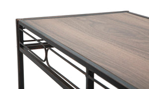 Consolle in legno e metallo, 110x40x80cm Essenza Industry