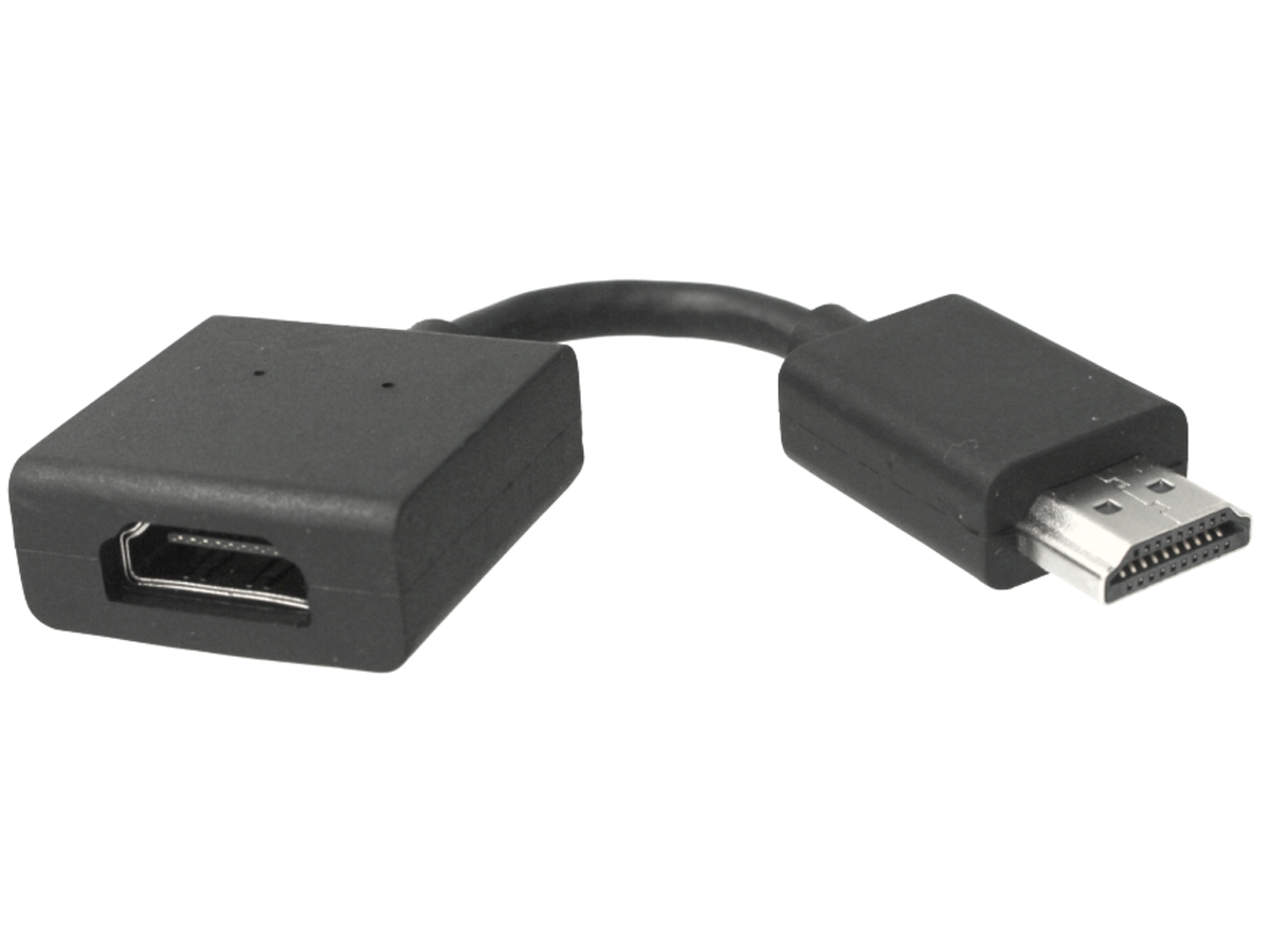 Convertitore Adattatore Da HDMI Femmina a HDMI Maschio Con Cavo Flessibile