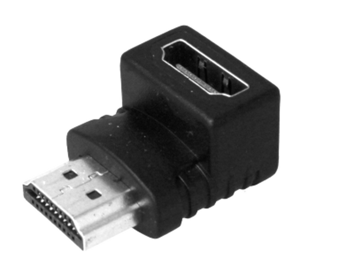 Convertitore Adattatore Da HDMI Femmina a HDMI Maschio Gomito 90 Gradi