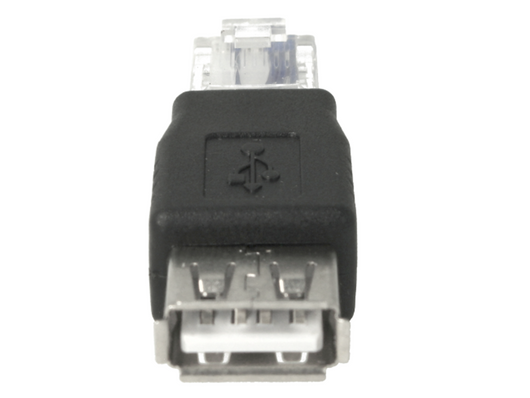 Convertitore Adattatore da USB Femmina a Ethernet RJ45 8P8C Maschio