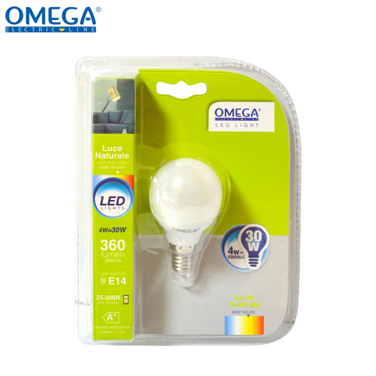 SFERA LED G45 4W E14 360LM 4000K