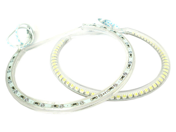 Coppia Angel Eyes Anello Led Semicircolare Diametro 127mm