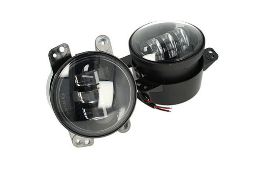 Coppia Faro Led Rotondo 4 Pollici 30W Luci Fendinebbia Per Jeep Wrangler JK 2007-2017 Dodge Journey Magnum Chrysler PT Cruiser 300 Touring