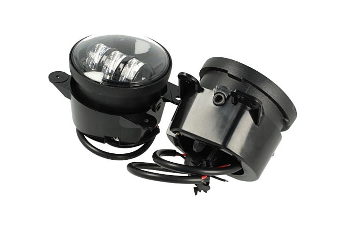 Coppia Faro Led Rotondo 4 Pollici 30W Luci Fendinebbia Per Jeep Wrangler JK 2007-2017 Dodge Journey Magnum Chrysler PT Cruiser 300 Touring