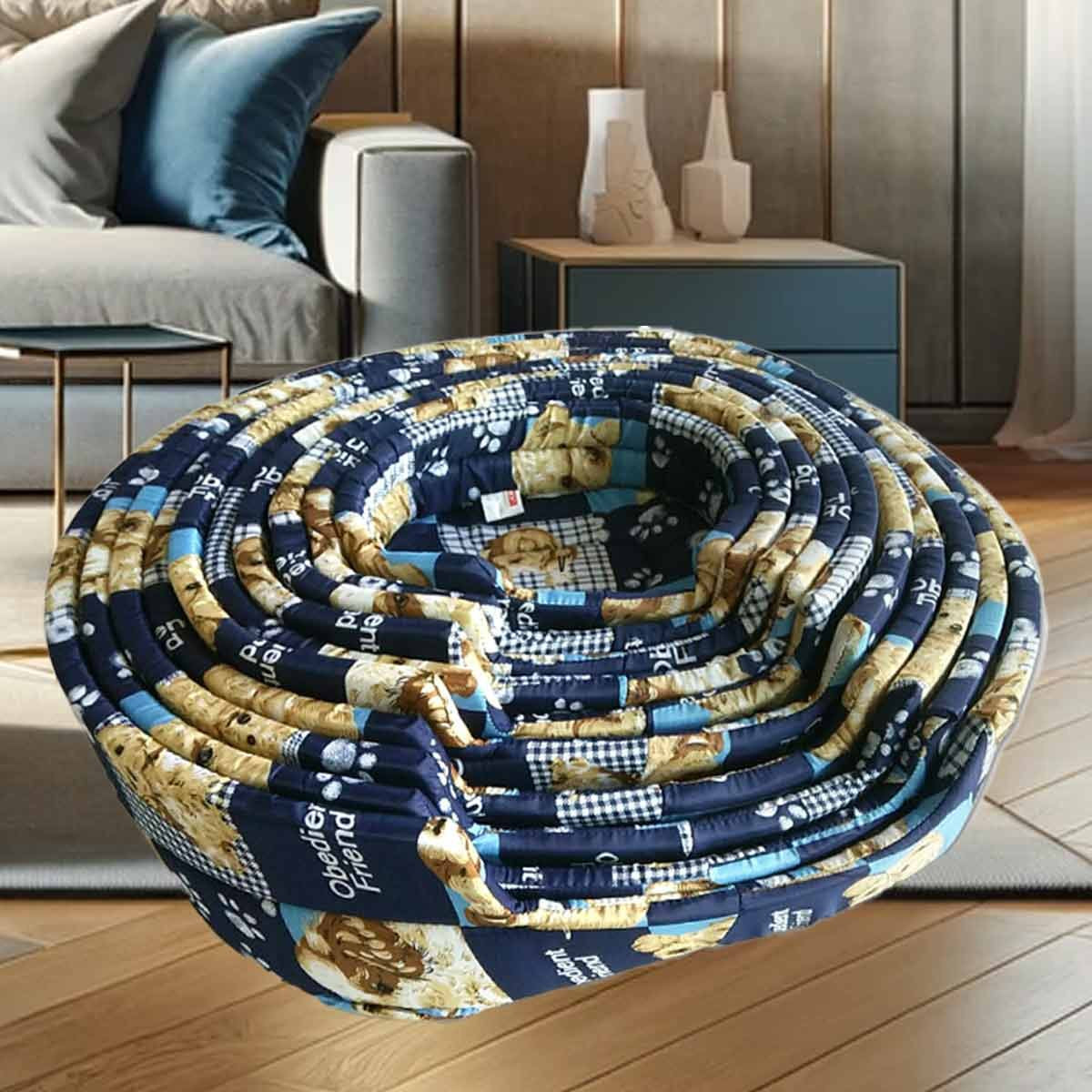 Cucce Termica Morbide per Animali Domestici Set da 10 Pezzi in Misure Diverse da 28-63cm Fondo Antiscivolo Modello Blu3198