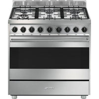 Cucina a gas libera installazione classe energetica a in acciaio inox b91gmxi9 smeg