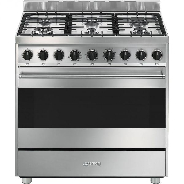 Cucina a gas libera installazione classe energetica a in acciaio inox b91gmxi9 smeg