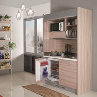 Cucina monoblocco Street 125 con serrandina