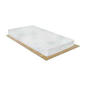 Materassino per culletta sfoderabile 60x125cm con strato in memory foam, morbido e avvolgente - Comprarredo