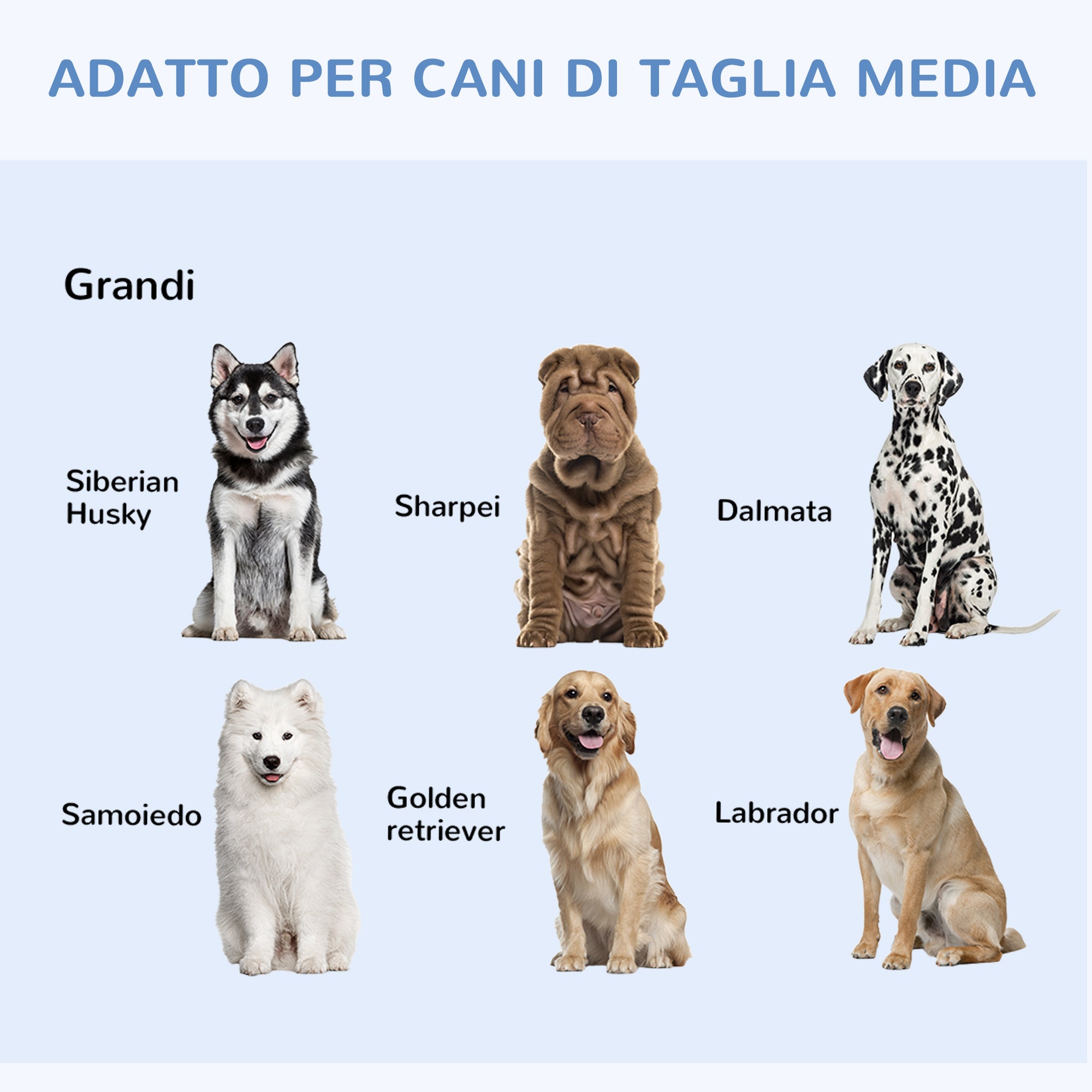 Easycomfort Gabbia per Animali Domestici Trasportino per Cani e Gatti Pieghevole in Acciaio Doppia Apertura, 121x77x82cm, Nero