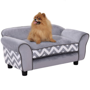 Easycomfort Divanetto per cani Cuccia per Animali Domestici, Grigio, 73.5x41x33cm