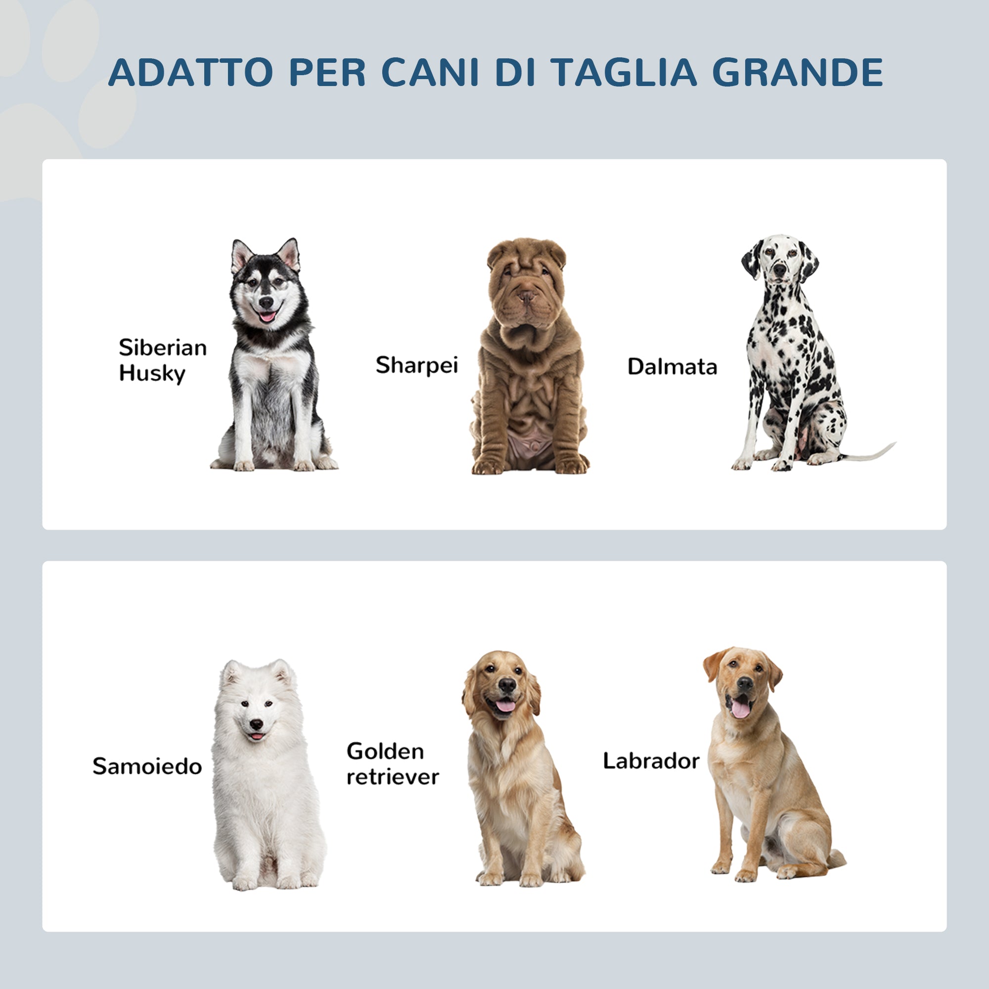 EasyComfort Ciotola per Cani Rialzata con Vano Contenitore, 2 Ciotole in Acciaio Inox Rimovibili, 60x30x35.5cm, Nero