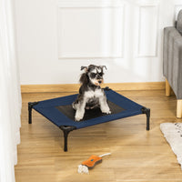 Easycomfort Letto Rialzato per Cani, Cuccia da Viaggio Animali Domestici fino 20kg, Campeggio, Impermeabile - 76x61x18cm