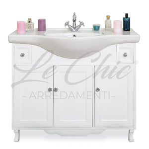 Arredo bagno shabby chic in legno