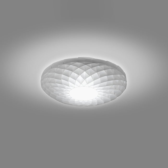 Plafoniera Dalia Led 3000K Dimm Gx53 Polilux Bianco D60 D100 Made In Italy