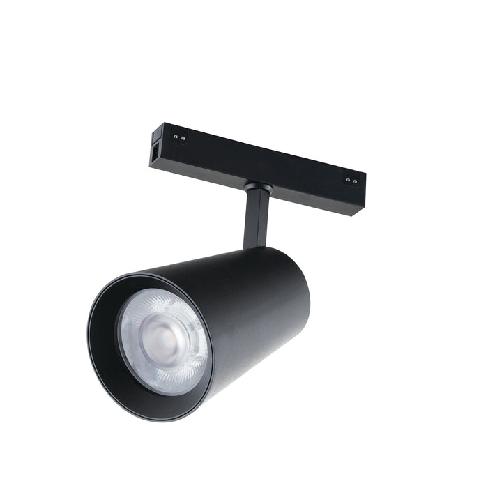 Faro binario DAVINCI 48V nero 30W 3000K (luce calda)