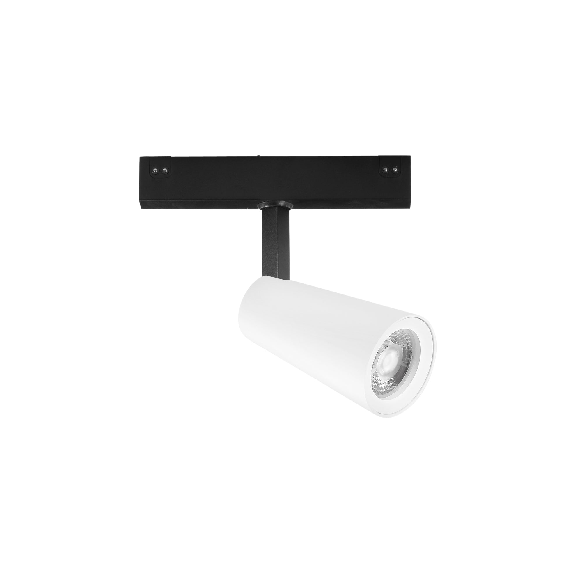 Faro binario DAVINCI 48V in alluminio bianco 10W luce naturale 4000K