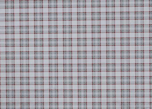 Copripiumino Sacco Piumone Pensieri Delicati 100% Cotone Dis. Cervo Tartan - Singolo - Grigio