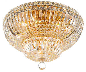 Lampadario Royal Classic in Metallo Basfor Oro Antique