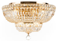 Lampadario Royal Classic in Metallo Basfor Oro Antique