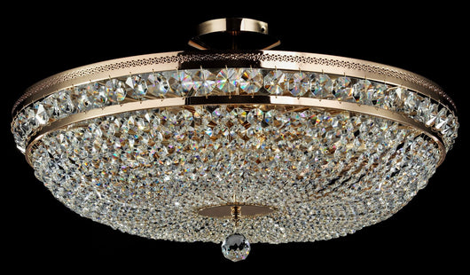 Lampadario Royal Classic in Metallo Ottilia Oro